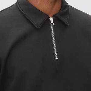 Alta CALIDAD DE MODA Queen Men's Half Zip Pullover Sudaderas Quarter Zip Sudaderas con capucha de gran tamaño Suéteres - Product Image 4