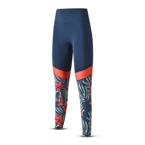 OEM women leggings breathable stretch <b>material</b> custom logo design ideal for fitness team branding and promotional use - Product Image 2