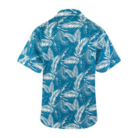 Chemise Hawaïenne en Coton à Boutons pour Homme, Confortable, de Haute Qualité, Anti-rétrécissement, à Manches Courtes, Imprimée Numérique, Style Décontracté, Idéale pour l'Été