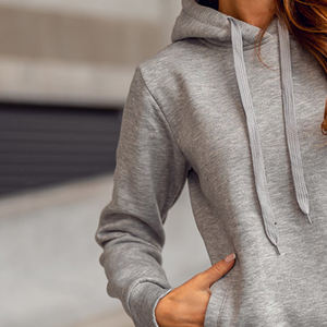 Oversized Custom Zipper Hoodie <b>Jogger</b> <b>For</b> <b>Women</b> Breathable Cotton Polyester <b>Fleece</b> Wear Embroidered Lined Super Soft - Product Image 5