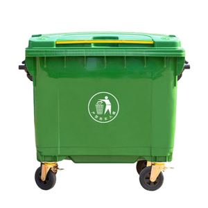 Großhandel 1100 Liter Industrieller Stehender Mülleimer mit 4 Rädern Robuster Outdoor-Abfalleimer aus Umweltfreundlichem Kunststoff - Product Image 6