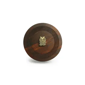 Caja de almacenamiento Masala de madera lujosa de buena calidad Caja de almacenamiento de especias de calidad premium hecha a mano - Product Image 1