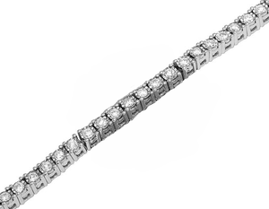 S925 <b>Silver</b> Moissanite Round Diamond Charm Bracelet <b>for</b> <b>Men</b> Women Gold Plated Classic Elegant Handmade Jewelry Gift Party - Product Image 6