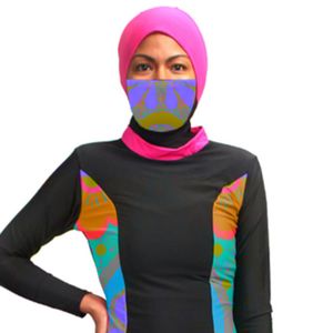 Maillots de bain islamiques imperméables personnalisés en gros, fabricant de marques privées, collection 2026 de vêtements de plage musulmans pour femmes - Product Image 3