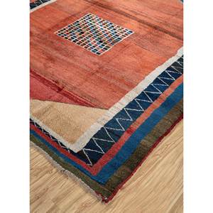 Tapis en laine noués à la main Nuray grande surface 9x12 rectangulaire géométrique abstrait pour couloir et entrée - Product Image 2