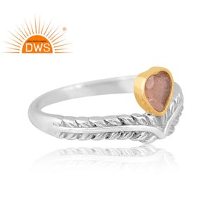 อัญมณีช็อกโกแลตมูนธรรมชาติทำจากเงินสเตอริ925เหมาะสำหรับเป็นของขวัญสำหรับผู้หญิง - Product Image 2