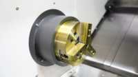 Torno CNC de Cama Inclinada de Alta Precisión LK-200L con Torreta Servo de 12 Herramientas y 11kW