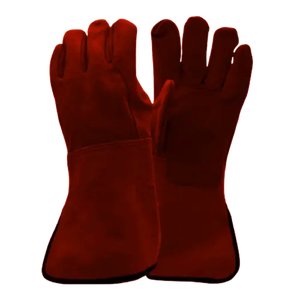 Welding <b>Gloves</b> Leather Safe and Puncture-Proof Fire Resistant and High Temperature Resistant <b>Oven</b> <b>Glove</b> - Product Image 4