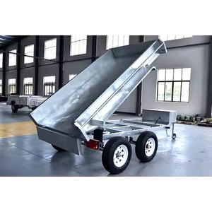 4 Rad 3-10 Tonnen Landwirtschaft Farm Trailer 2 Rad hydraulische Dump Traktor Anhänger Schlepptau hinter Traktoren Farm Anhänger zum Verkauf