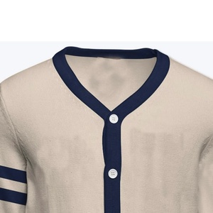 เสื้อคาร์ดิแกนถักคอมพิวเตอร์สั่งทำขนาดและสีตามต้องการ ผ้าเนื้อนุ่ม สไตล์ลำลองสำหรับชมรมนักเรียน ฤดูใบไม้ผลิ ไม่เป็นขุย - Product Image 2