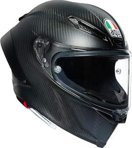 Casque de moto AGV de qualité supérieure, finition carbone brillant, grande taille - Product Image 4