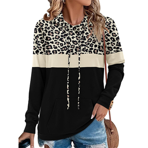 Sudadera con Capucha Personalizada con Impresión por Sublimación, de Algodón y Poliéster, Transpirable, Talla Grande, para Deportes de Invierno, con Logotipo Frontal, para Mujer - Product Image 2