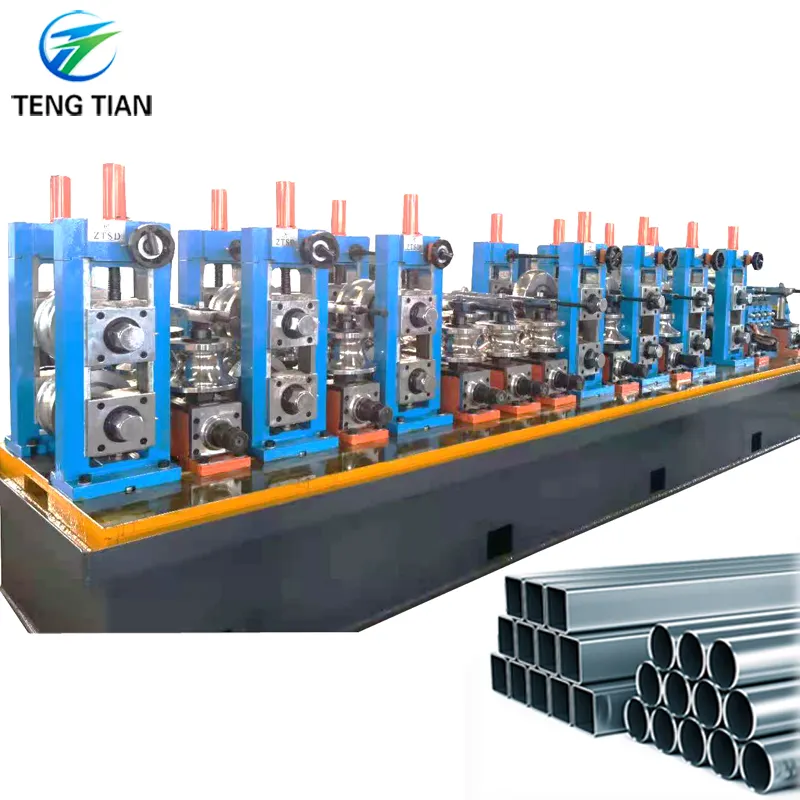 Línea de molino de tubo soldado, máquina de fabricación de tubos, línea de producción de tubos para GI, bobina de rollo caliente, bobina de rollo en frío hecha en Vietnam