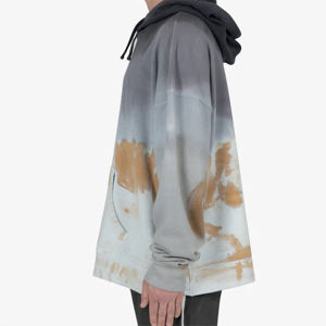 Sweat à capuche élégant pour hommes, confortable et doux pour une tenue décontractée, aventures en plein air, design brodé numérique pour l'hiver - Product Image 4