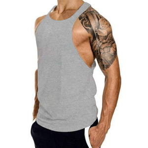 2025 New Men's Sleeveless Side Split Fitness <b>Tank</b> <b>Top</b> Solid Custom Printed t shirt <b>Workout</b> <b>Tank</b> <b>Top</b> men - Product Image 2