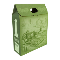 Cadeau de vin réutilisable personnalisé boîte de 3 bouteilles durable et écologique pour une expédition efficace boîte de transport de 3 bouteilles de vin en toile gaufrée