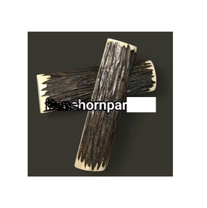 Cuchillo de ciervo de hueso hecho a mano de alta calidad, escamas con mango, cuerno de búfalo, imitación antigua, tacto Real, perfecto para la elaboración de cuchillos - Product Image 2