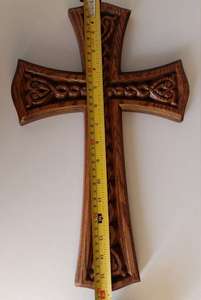 Nautique Grande Croix En Bois Christian Wall Art Religieux Unique Bois Suspendu Mur Croix Avec Bois designer Croix Cadeau - Product Image 5