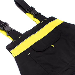 Babero y soporte de seguridad reflectante multibolsillo, ropa de trabajo de seguridad de alta visibilidad de alta calidad, babero reflectante con logotipo personalizable en general - Product Image 4