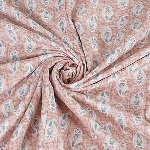 ผ้าปูที่นอนลายพีชเพสลีย์ 240 TC ผ้าฝ้าย ขนาดเตียงคู่ รุ่น SHKR1022 - Product Image 5
