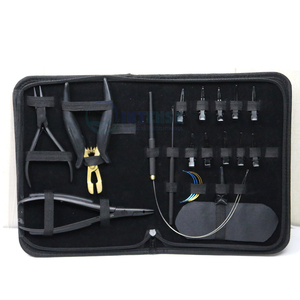 Hot Selling Lightweight Reusable Hair Extension Pliers <b>Kit</b> Micro Rings Nano <b>Beads</b> Tool Set Salon Hair Installation Stainless - Product Image 5