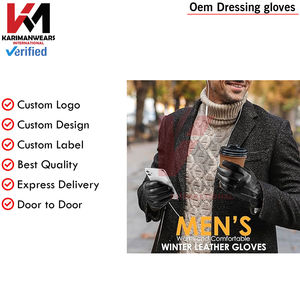 Guantes de Vestir de Alta Calidad para Eventos Formales, Guantes Clásicos de Cuero, Colores y Tallas Personalizadas, Directo de Fábrica - Product Image 2