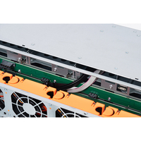 Casing Server Rak 2U Berkualitas Tinggi Kustom, Enklosur Komputer Rak Industri, Kabinet Logam Lembaran, Casing Rak Mount
