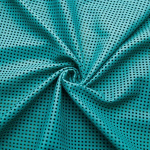 Cuir perforé Aqua à trous carrés Disponible en 1 à 22 pieds carrés Commandez des produits en cuir. - Product Image 1