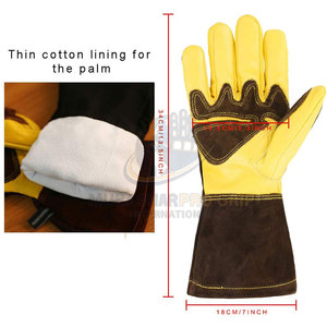 Guantes de Soldadura de Alta Calidad, Resistentes al Fuego, Fabricante de Pakistán, Gran Venta - Product Image 5