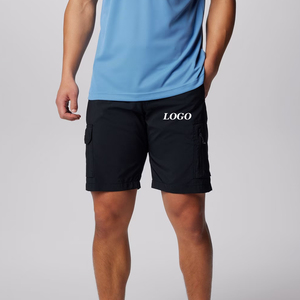 Lightweight Polyester Shorts For <b>Men</b> Made Casual Wear Wholesale Buyers Cheap Rate With Custom Logo And Loops For <b>Belt</b> Cheap Rate - Product Image 1
