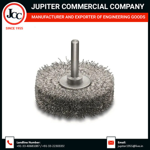 Cepillos de rueda de alambre industrial Longitud de cerdas para limpiar OEM compatible con el precio más bajo - Product Image 4