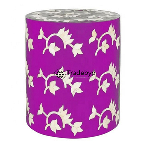 ม้านั่งคอนโซลแบบฝังกระดูกผลิตจากอินเดียเหมาะสำหรับการตกแต่งภายในที่หรูหราและไร้กาลเวลา - Product Image 5