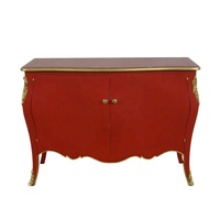 Buffet de Reproduction Antique pour salle à manger fonctionnant comme une armoire de cuisine conçue pour les meubles de maison de Style français