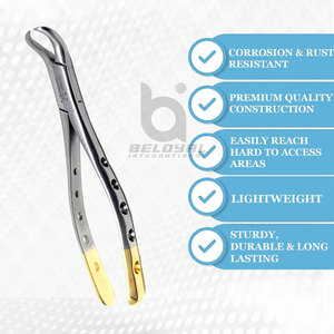 Instrumentos de cirugía oral Fórceps de extracción dental anterior Dentista de acero inoxidable Fórceps anteriores de acero inoxidable de alta calidad - Product Image 6