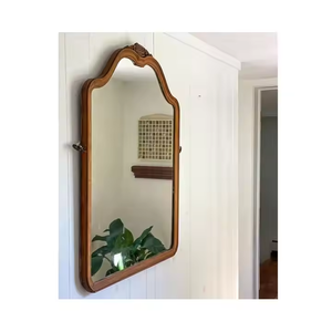 Azora Industries Miroir mural en bois avec finition vintage pour intérieurs de maison élégants Miroir de chambre à coucher de couloir - Product Image 2