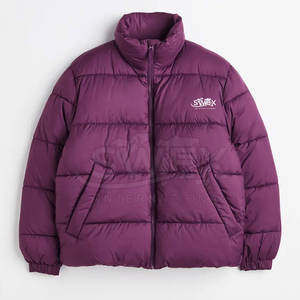 Logotipo personalizado impreso al por mayor de fábrica fabricante burbuja chaqueta de invierno de los hombres con capucha burbuja chaquetas de invierno - Product Image 1