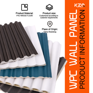 Nouvelle innovation : panneau mural WPC imperméable, résistant aux rayures et aux chocs, grille ronde en liège pour l'intérieur des appartements - Product Image 2