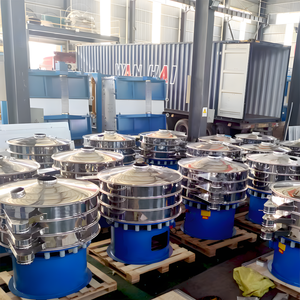 Crible vibrant <span class=keywords><strong>rotatif</strong></span> pour granulats de béton, sol, farine, poudre, machine de tamisage et de classification des particules, fournisseur - Product Image 5