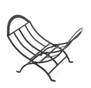 Accueil Artisanat Exportations Bois de Chauffage Rack Intérieur Moderne Métal Bois Paniers Stand High Standard Hangar à Bon Prix Fabriqué en Inde - Product Image 5