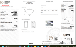 Meilleure qualité IGI certifié excellente coupe F couleur émeraude coupe 2.03 CT CVD laboratoire diamant en vrac percé au laser SI2 - Product Image 2
