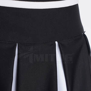 Vente en gros d'uniformes de pom-pom girl pour femmes personnalisés avec ensembles à bas prix en strass avec logo personnalisé - Product Image 5