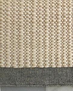 Elégant tapis moderne en laine à boucle plate fait à la main dans un style indien blanc Signature pour les intérieurs Prix du fabricant - Product Image 1