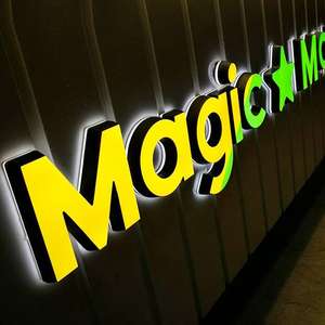 لافتة مضيئة بإضاءة ليد مخصصة للإعلان من الأكريليك بإضاءة خلفية لافتة نيون للأعمال ليد فليكس نيون - Product Image 1