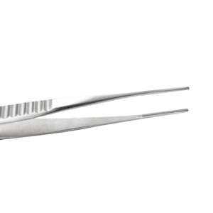 Pinzas de Tejido Atraumáticas Manuales de Alta Precisión, Rectas con Dientes Serrados, 16 cm, Acero Inoxidable, Certificación CE ISO13485 - Product Image 6