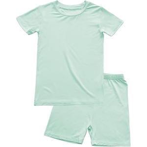 New 2025 Premium quality Custom Men's <b>Knitted</b> T shirt <b>Set</b> T-shirts + shorts 2 Pcs <b>Set</b> - Product Image 1