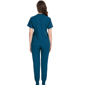 Vente en gros Ensemble de gommages médicaux Grande taille Infirmière de marque privée Meilleure qualité pour femmes Uniforme de gommage médical Infirmière - Product Image 3