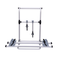 Porte-vélos robuste pour camping-car, porte-vélos double à fixation arrière pour camping-cars et fourgonnettes de camping