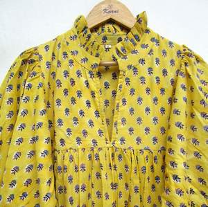 Robe longue décontractée de créateur indien la plus adorable et élégante vêtements quotidiens robe imprimée pour filles vente en gros de robes de femmes prêtes à l'emploi - Product Image 5