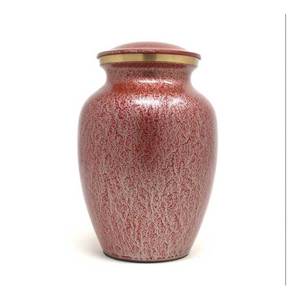 Urnes funéraires élégantes en laiton et métal pour adultes Aura de qualité unique pour le stockage des cendres dans la crémation ou la décoration intérieure - Product Image 1
