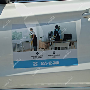 Autocollants magnétiques personnalisés pour pare-chocs de <span class=keywords><strong>voiture</strong></span>, enseignes, affiches pour entreprises, logos de véhicules automobiles, camions, autocollants en vinyle, décalcomanies magnétiques - Product Image 6